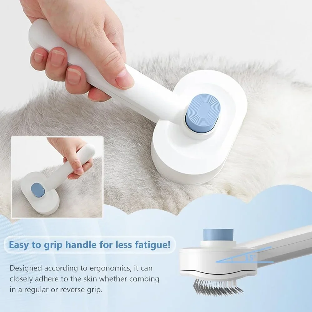 NEW Self Cleaning Cat Brush